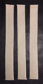 3 - pack Oil Lamp Lantern Wick 7/8" x 8" Long Flat Cotton USA Made, Lamplight #919 - Stone Door Lamps