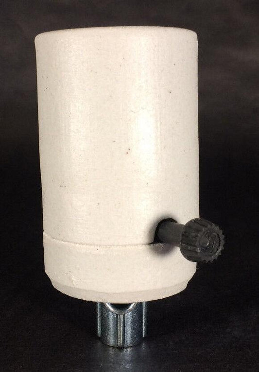 Brand New TURN KNOB 3 - WAY MOGUL PORCELAIN LAMP SOCKET for 3 way bulbs #MS102 - Stone Door Lamps