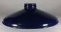 2.25 X 10 Blue Porcelain Industrial Style Metal Cone Lamp Light Shade Pendant