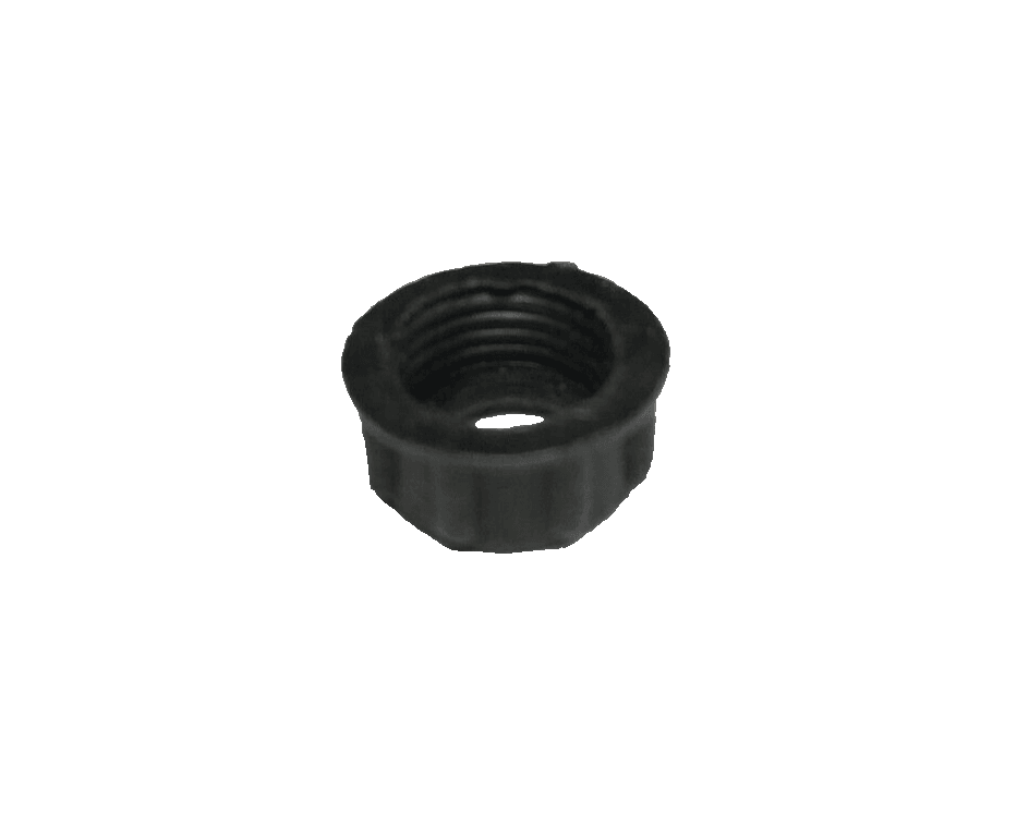 New, Lot of 5, Black Bakelite (Plastic) Lamp Cord Bushings, 1/8F Tap (3/8") #901 - Stone Door Lamps