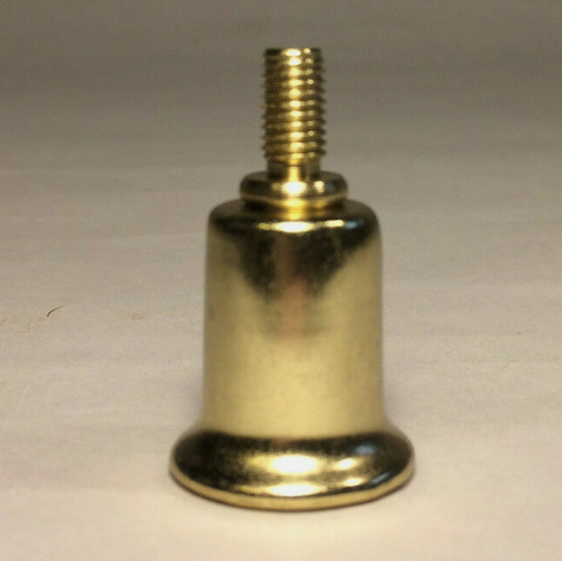 New 1" Height Lamp Shade Finial Riser, Brass Plated Steel & Lacquered #RIS64