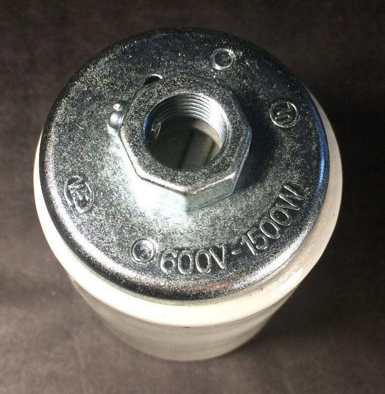 New KEYLESS MOGUL PORCELAIN Heavy Duty Electric Light Bulb Lamp Socket #SO109 - Stone Door Lamps