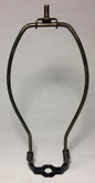 New 8" Brass Lamp HARP Shade Holder w/Base for Lamp Repair Antique Bronze Finish - Stone Door Lamps