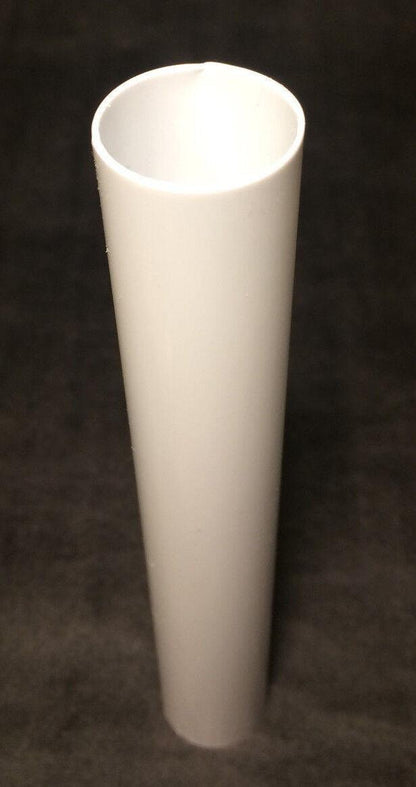 New 6" WHITE PLASTIC CANDELABRA SOCKET Chandelier CANDLE COVER #CC928 - Stone Door Lamps