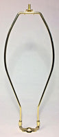 New 14" Brass Lamp HARP Shade Holder w/Base for Lamp Repair, Heavy Duty #HAR52 - Stone Door Lamps