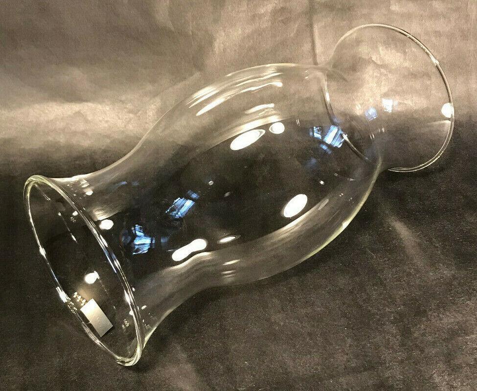 New 4 7/8" x 11 1/4" Borosilicate Glass Hurricane Shade For Candle Lighting #810 - Stone Door Lamps