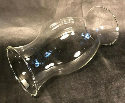 New 4 7/8" x 11 1/4" Borosilicate Glass Hurricane Shade For Candle Lighting #810 - Stone Door Lamps