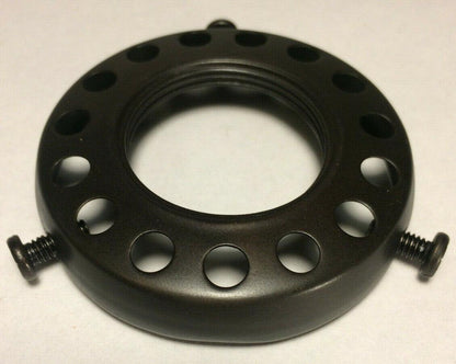 New 2 1/4" Fitter Screw - on Uno - type Shade Holder Antique Bronze Finish #SHH86B - Stone Door Lamps
