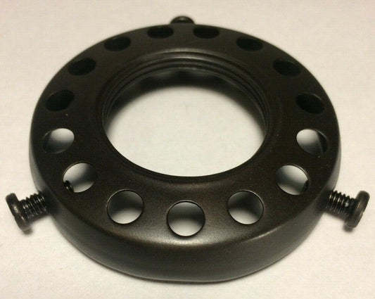 New 2 1/4" Fitter Screw - on Uno - type Shade Holder Antique Bronze Finish #SHH86B - Stone Door Lamps