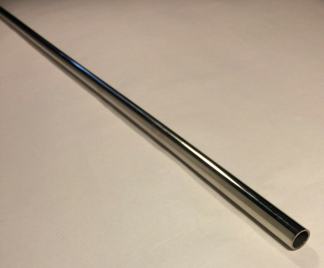 New 3/8" Dia. Bending Nickel Plated Soft Brass Pipe Tubing, 36" Long #BT328N
