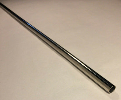 New 3/8" Dia. Bending Nickel Plated Soft Brass Pipe Tubing, 36" Long #BT328N