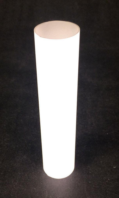 New 4" WHITE PLASTIC CANDELABRA SOCKET Chandelier CANDLE COVER #CC927 - Stone Door Lamps