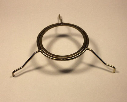 7" Fitter Brass Plated Tripod Shade Holder For No. 2 Queen Burners #TRI713 - Stone Door Lamps