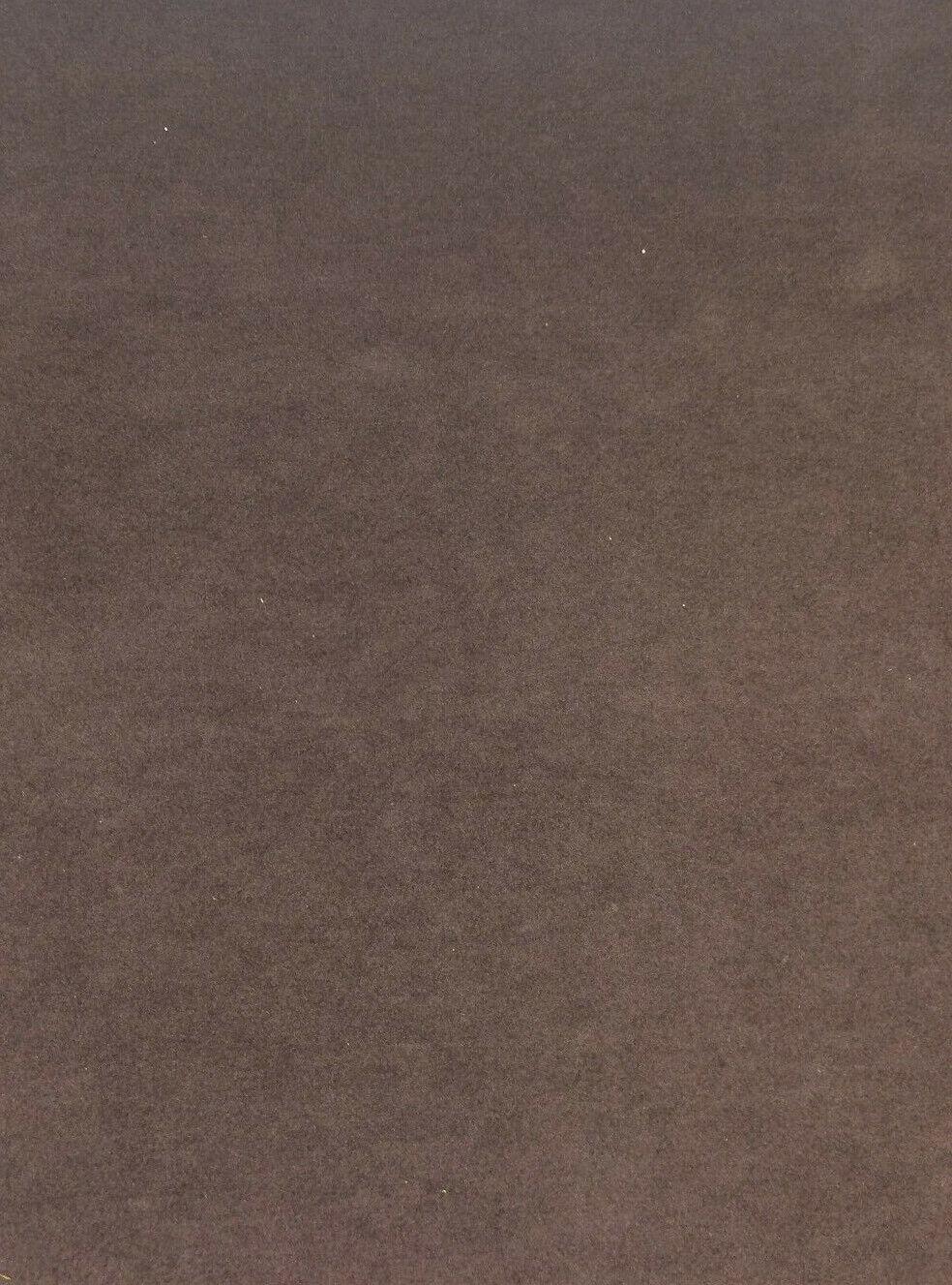 New 36" x 27" Brown Felt W/ Adhesive Back For Lamp Bases, Vases, Etc #BF202 - Stone Door Lamps