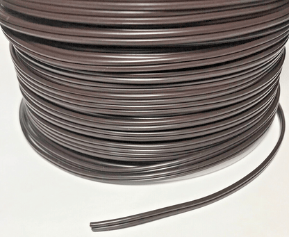 25 Ft. Brown 22/2 Thin, Special Purpose 2 Wire Plastic Covered Lamp Cord 25PC623