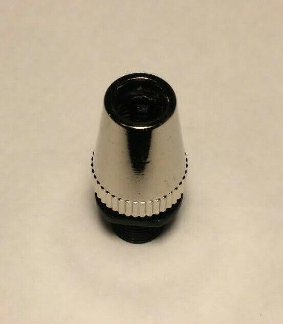 New Brass Cord Grip Bushing, Nickel Plated, for Twisted Pair Lamp Cord #CB930N - Stone Door Lamps
