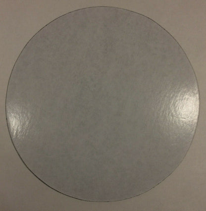 New 11" Round Brown Felt Pad W/ Adhesive Back For Lamp Bases #11BF204