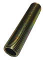 New Seamless 3", 3/8 IP Steel All Thread Zinc Plated Lamp Nipple 5/8" O.D. #342 - Stone Door Lamps