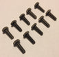 New Lot Of 10 Steel 1/2" Long Antique Brass Finish Thumbhead Screws 8/32 Thread