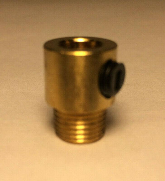 New Polished Brass Cord Grip Bushing With Set Screw For Lamp Cord 11/16" #CB931