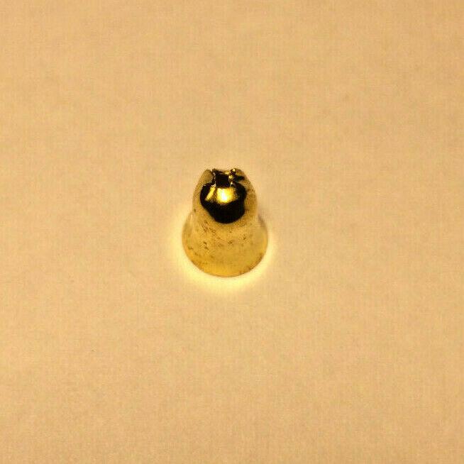 New Brass Bell End For #6 Beaded Pull Chain #BC602 - Stone Door Lamps
