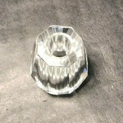 New 2 3/8" Hand Cut & Polished Clear Crystal Faceted Chandelier Break #CB271 - Stone Door Lamps