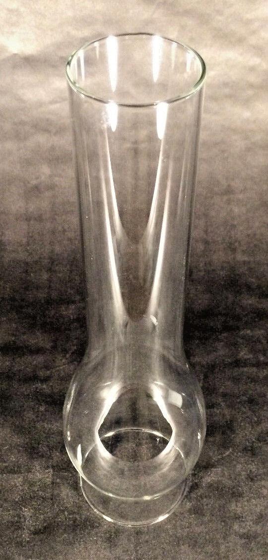 NEW 3" X 12" CLEAR GLASS OIL LAMP CHIMNEY for #2 BURNERS and 3" GALLERIES #CH954