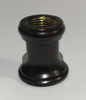New Turned Brass Neck Lamp Part, Antique Bronze Finish 1/8F Tap, 7/8" Ht. BN946B