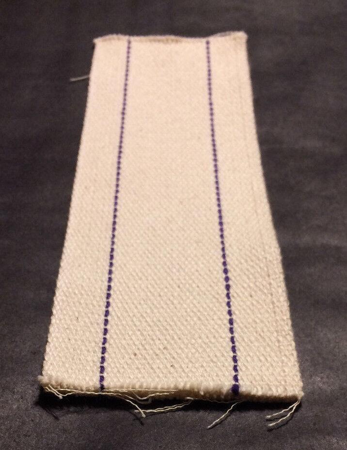 NEW 1 3/8" x 7 1/2" Long Flat Cotton Lamp Wick For #6 Kosmos Burners #WI924 - Stone Door Lamps