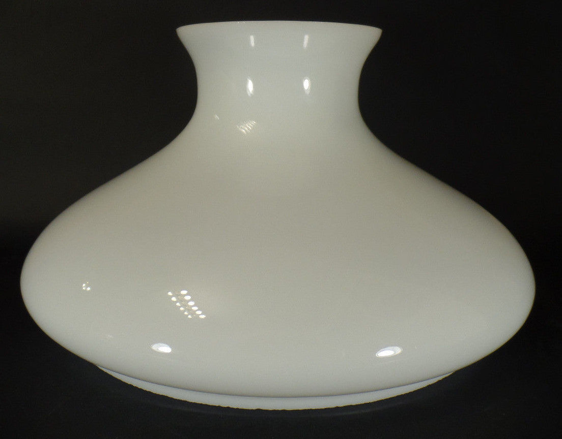 New Tam-O-Shanter Student Lamp Shade, Opal Glass, 10" Fitter, Plain Top #SH100