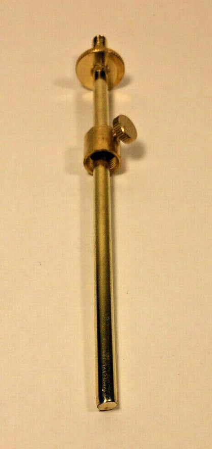 New 4" - 6" Adjustable Shade Holder & Riser For Clusters, Unfinished Brass #SH417U - Stone Door Lamps