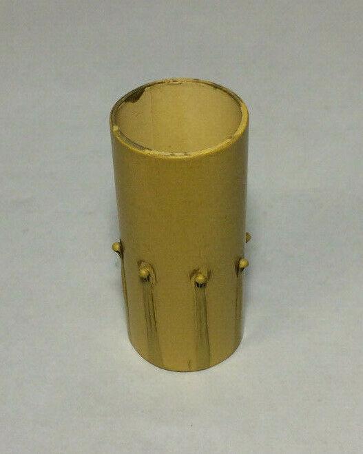New 2" Antique Style Paper Board Candle Cover, Antique Gold Color, Candelabra 71 - Stone Door Lamps