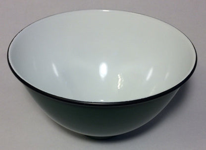 NEW 7 1/16" Metal Dome Lamp Light Shade Pendant Green Porcelain Industrial Style