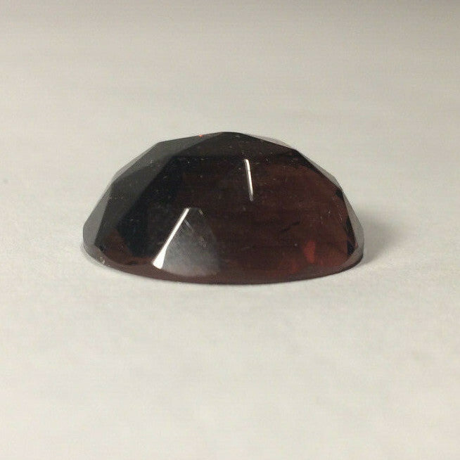 New Amethyst Color Faceted Glass Jewel For Inserting Into Brass Banding #GJ123A