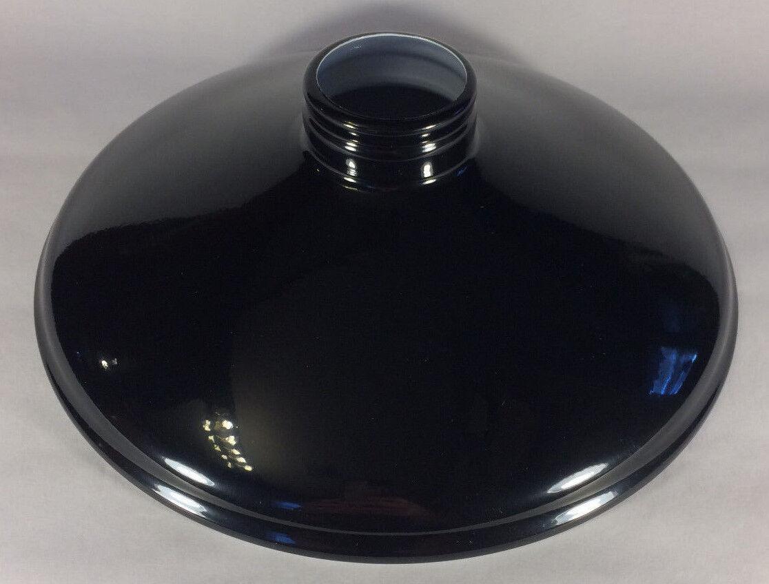 Metal Cone Lamp Light Shade Pendant 2.25 X 10 Black Porcelain Industrial Style - Stone Door Lamps