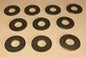 New Lot of 10, 1" Heavy Duty Steel Washer Lamp Part 1/8 IP Slip, fits 3/8" pipe