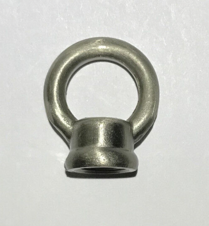 New 1" Cast Brass Loop With Wire Way, Satin Nickel Finish 1/8F Tap(3/8") BL954SN