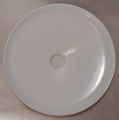 New 14" Red Metal Industrial Lamp Shade, Porcelain Enamel Finish, 2 1/4" Fit.