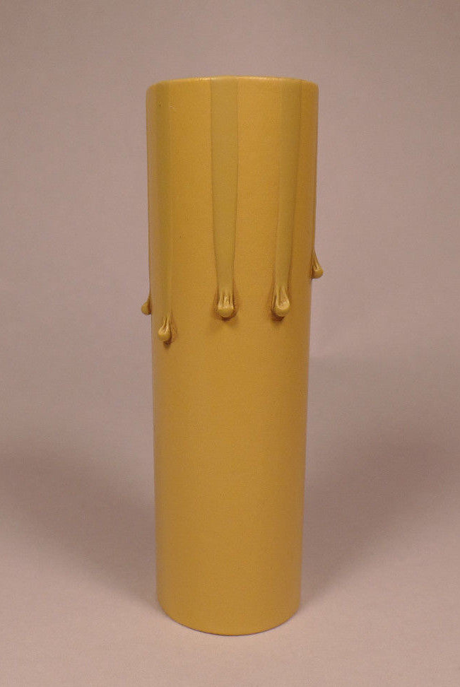 3" Gold Paper Board Candle Cover Chandelier Lamp Socket Cover, Candelabra CC978