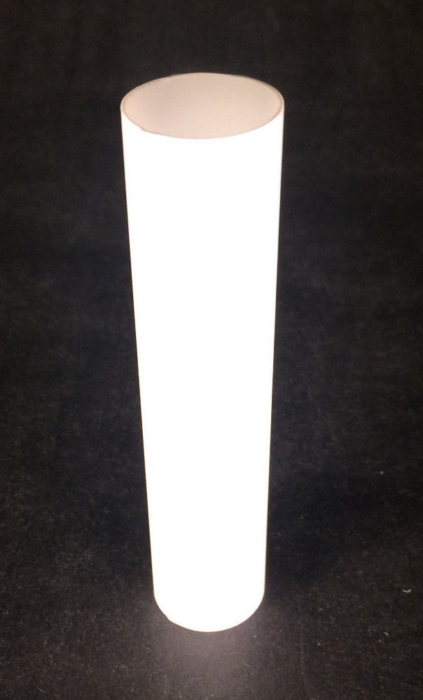 New 4" WHITE PLASTIC CANDELABRA SOCKET Chandelier CANDLE COVER  #CC927