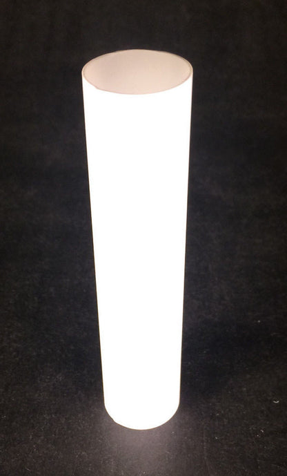 New 4" WHITE PLASTIC CANDELABRA SOCKET Chandelier CANDLE COVER  #CC927