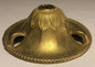 New Cast Brass Chain Junction Cap Canopy w/ 3 Loops & 1/8IP Slip, 3 3/16" JC813U - Stone Door Lamps