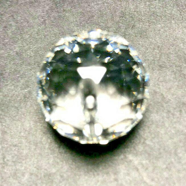 New 3/4" (20mm) Clear Strass Lead Crystal Faceted Chandelier Ball, #CB700 - Stone Door Lamps