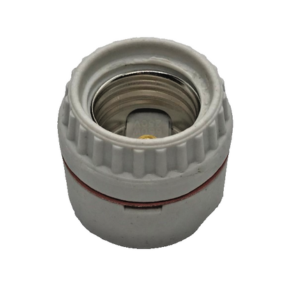 New 2 Piece Ring Type Medium Base Porcelain Socket Sign Receptacle, #SO113I