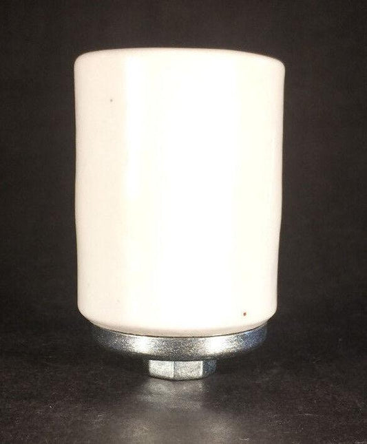 New KEYLESS MOGUL PORCELAIN Heavy Duty Electric Light Bulb Lamp Socket #SO109 - Stone Door Lamps