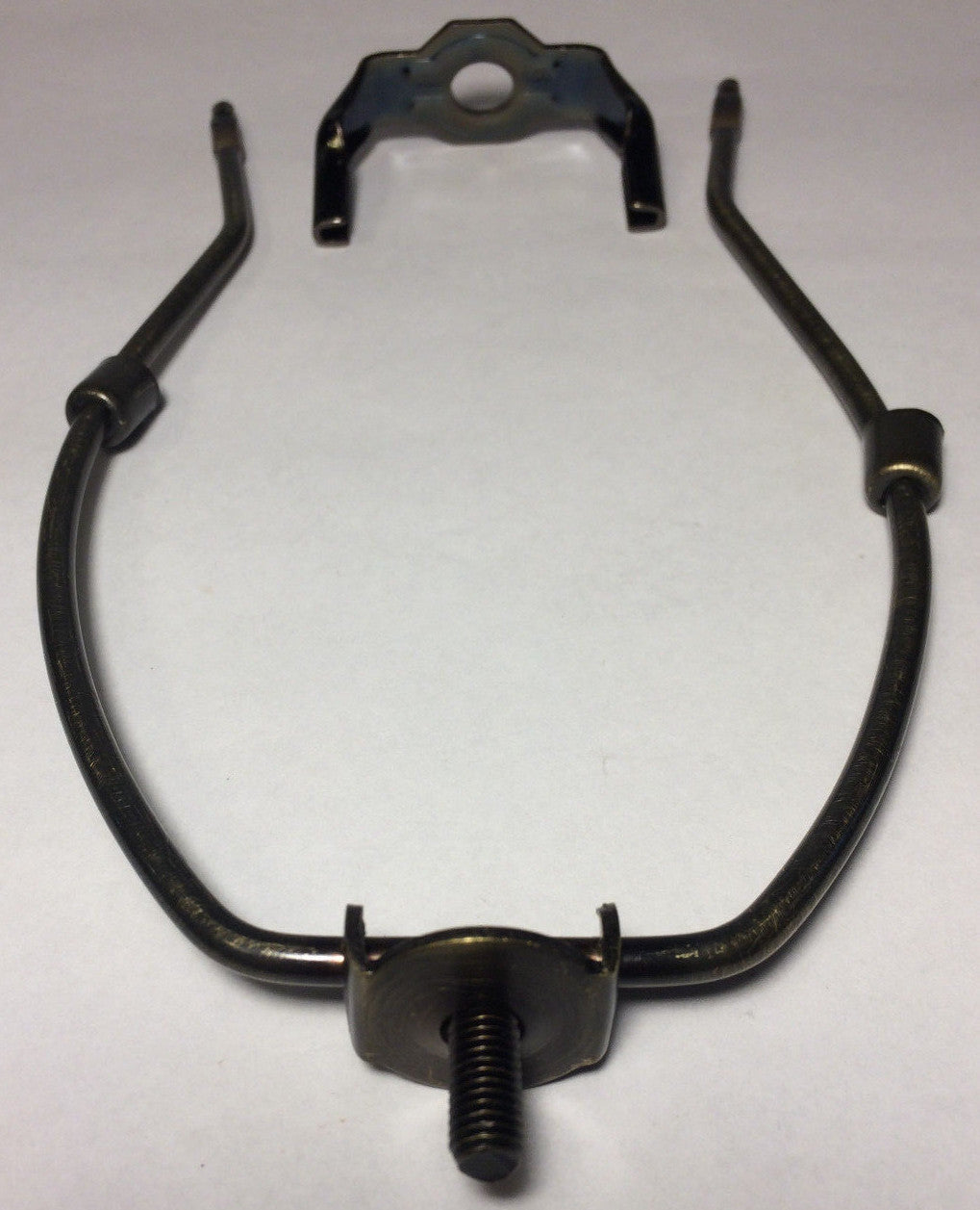 New 13" Lamp HARP Shade Holder w/Base, Antique Bronze Finish, Heavy Weight #65B