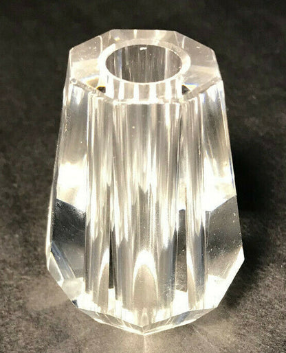 New 2 3/8" Hand Cut & Polished Clear Crystal Faceted Chandelier Break #CB271