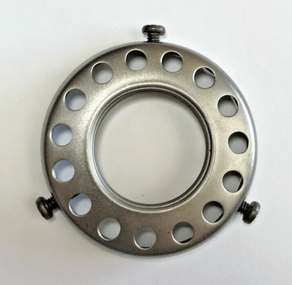 New 2 1/4" Fitter Unfinished Steel Screw - on Uno - type Shade Holder #SHH86S - Stone Door Lamps