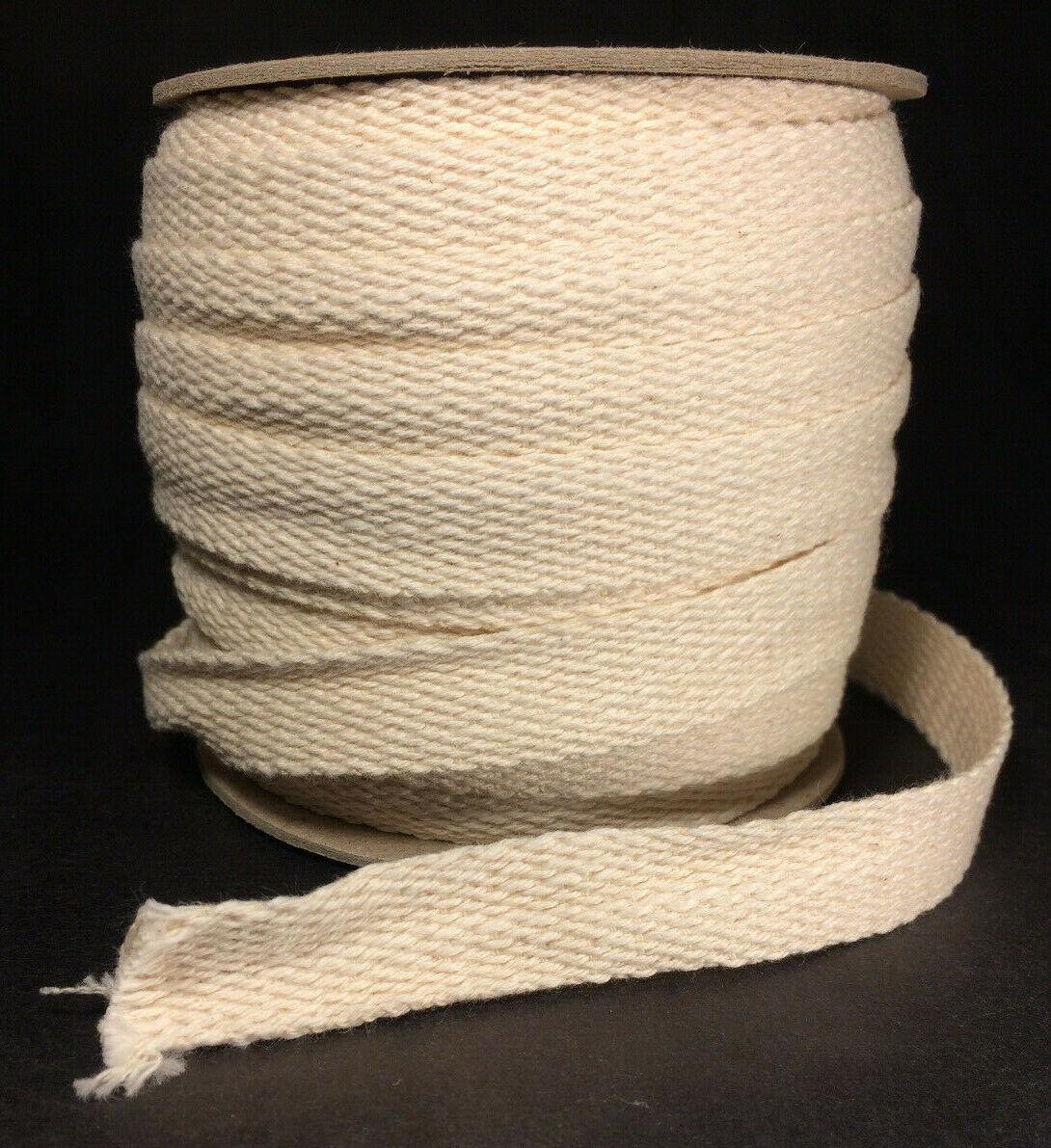 New 3/4" Wide, Flat Cotton Oil Lamp Wick For Dietz Lanterns Sold By Yard #WY918S - Stone Door Lamps