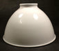 NEW 7 1/16" Metal Dome Lamp Light Shade Pendant White Porcelain Industrial Style - Stone Door Lamps